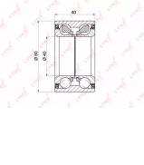 Комплект подшипника LYNXauto WB-1336 Комплект подшипника LYNXauto WB-1336