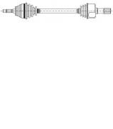 Вал METELLI 17-0132 Вал METELLI 17-0132