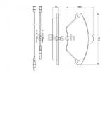 Комплект тормозных колодок BOSCH 0 986 424 278 Комплект тормозных колодок BOSCH 0 986 424 278