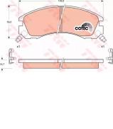 Комплект тормозных колодок TRW GDB3200 Комплект тормозных колодок TRW GDB3200
