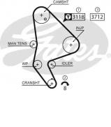 Ремень GATES 5558XS Ремень GATES 5558XS