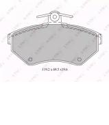 Комплект тормозных колодок LYNXauto BD-1214