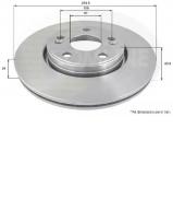 Тормозной диск COMLINE ADC1516V Тормозной диск COMLINE ADC1516V