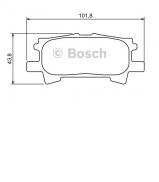Комплект тормозных колодок BOSCH 0 986 494 224 Комплект тормозных колодок BOSCH 0 986 494 224