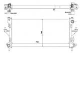 Теплообменник NRF 53199 Теплообменник NRF 53199