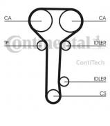 Ременный комплект CONTITECH CT978K2 Ременный комплект CONTITECH CT978K2