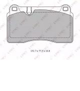 Комплект тормозных колодок LYNXauto BD-8028 Комплект тормозных колодок LYNXauto BD-8028