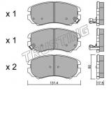Комплект тормозных колодок TRUSTING 519.0 Комплект тормозных колодок TRUSTING 519.0