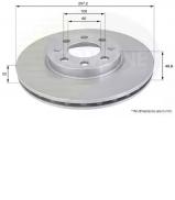 Тормозной диск COMLINE ADC1138V Тормозной диск COMLINE ADC1138V