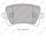 Комплект тормозных колодок LYNXauto BD-8030 Комплект тормозных колодок LYNXauto BD-8030