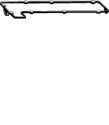 Прокладкa ELRING 594.407 Прокладкa ELRING 594.407