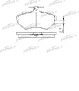 Комплект тормозных колодок PATRON PBP1289 Комплект тормозных колодок PATRON PBP1289