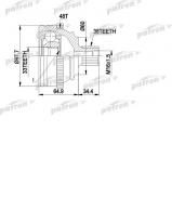 Шарнирный комплект PATRON PCV1124 Шарнирный комплект PATRON PCV1124