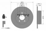 Тормозной диск TEXTAR 92163103 Тормозной диск TEXTAR 92163103