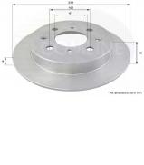 Тормозной диск COMLINE ADC0510 Тормозной диск COMLINE ADC0510