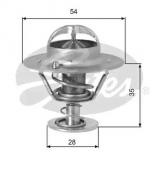 Термостат GATES TH00782G1 Термостат GATES TH00782G1