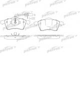 Комплект тормозных колодок PATRON PBP1163 Комплект тормозных колодок PATRON PBP1163