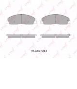 Комплект тормозных колодок LYNXauto BD-4609 Комплект тормозных колодок LYNXauto BD-4609