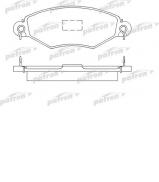 Комплект тормозных колодок PATRON PBP1135 Комплект тормозных колодок PATRON PBP1135