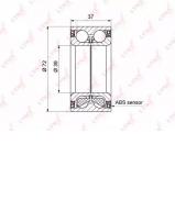 Комплект подшипника LYNXauto WB-1425 Комплект подшипника LYNXauto WB-1425