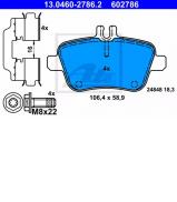 Комплект тормозных колодок ATE 13.0460-2786.2 Комплект тормозных колодок ATE 13.0460-2786.2