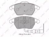 Комплект тормозных колодок LYNXauto BD-1203 Комплект тормозных колодок LYNXauto BD-1203