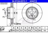 Тормозной диск ATE 24.0124-0213.1