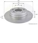 Тормозной диск COMLINE ADC1616 Тормозной диск COMLINE ADC1616