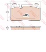 Комплект тормозных колодок TRW GDB1974 Комплект тормозных колодок TRW GDB1974