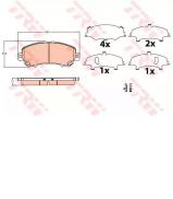 Комплект тормозных колодок TRW GDB3622 Комплект тормозных колодок TRW GDB3622