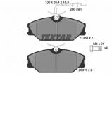 Комплект тормозных колодок TEXTAR 2138802 Комплект тормозных колодок TEXTAR 2138802