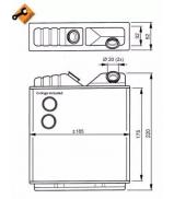 Теплообменник NRF 58146 Теплообменник NRF 58146