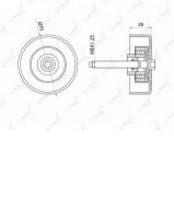 Ролик LYNXauto PB-7023 Ролик LYNXauto PB-7023