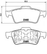 Комплект тормозных колодок BREMBO P 59 044 Комплект тормозных колодок BREMBO P 59 044