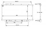 Теплообменник NRF 53519 Теплообменник NRF 53519
