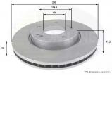Тормозной диск COMLINE ADC1098V Тормозной диск COMLINE ADC1098V