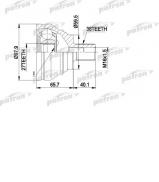 Шарнирный комплект PATRON PCV1463 Шарнирный комплект PATRON PCV1463