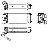 Теплообменник NRF 30191 Теплообменник NRF 30191
