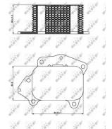 Теплообменник NRF 31333 Теплообменник NRF 31333