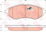 Комплект тормозных колодок TRW GDB3330 Комплект тормозных колодок TRW GDB3330