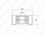 Ролик LYNXauto PB-5029 Ролик LYNXauto PB-5029