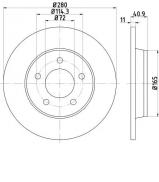 Тормозной диск TEXTAR 92130600 Тормозной диск TEXTAR 92130600