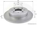 Тормозной диск COMLINE ADC0543 Тормозной диск COMLINE ADC0543
