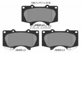 Комплект тормозных колодок TEXTAR 2402401 Комплект тормозных колодок TEXTAR 2402401