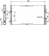 Теплообменник NRF 52160 Теплообменник NRF 52160