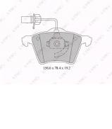 Комплект тормозных колодок LYNXauto BD-3026 Комплект тормозных колодок LYNXauto BD-3026