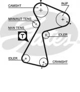 Ремень GATES 5561XS Ремень GATES 5561XS