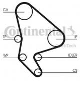Ременный комплект CONTITECH CT1063K2 Ременный комплект CONTITECH CT1063K2