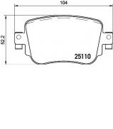 Комплект тормозных колодок BREMBO P 85 135 Комплект тормозных колодок BREMBO P 85 135