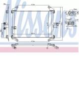 Конденсатор NISSENS 94700 Конденсатор NISSENS 94700